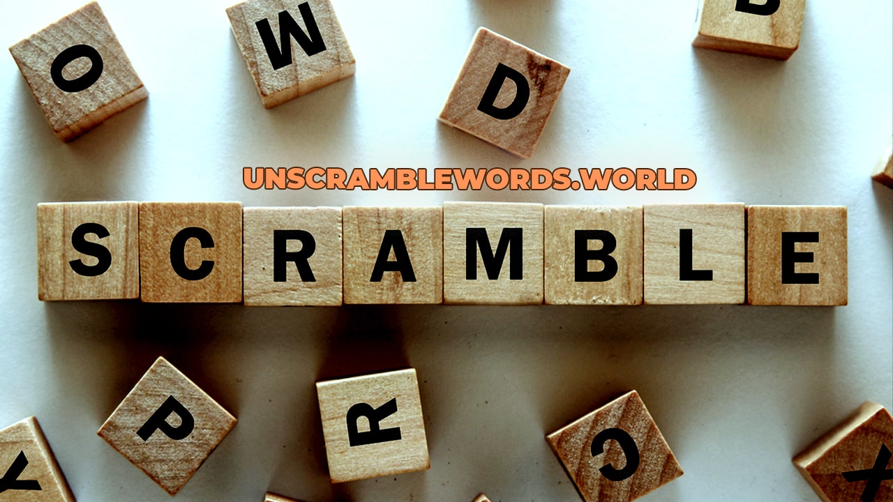 Unscramble Words Finder Word Unscrambler